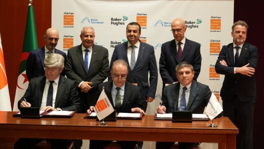 سوناطراك توقع عقدا لإنجاز منشآت أكبر مكمن للغاز الطبيعي
