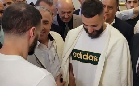   برنوس جزائري ل"بن زيمة"