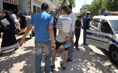 عنابة: الشرطة تضع مخطط لتـــأميـن مـركز إجـراء امتحــانات شهـادة التعليم المتوسط 