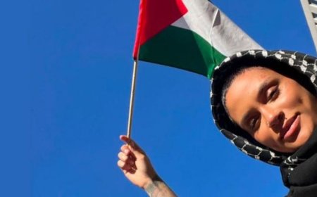 مغنية أمريكية ترفع علم فلسطين في أغنيتها الجديدة  