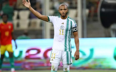 تصفيات مونديال 2026 : براهيمي يغيب عن مباراة "الجزائر- أوغندا" بسبب الاصابة