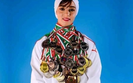 درك عنابة يلقي القبض على والد بطلة الكاراتي الراحلة "أمال بوشارف" 