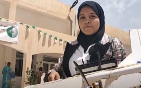 إشادة واسعة   بطالبة الجلفة ابتكرت طائرة “درون”