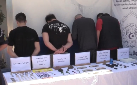 شبكة تهريب الأحجار الكريمة في قبضة الأمن