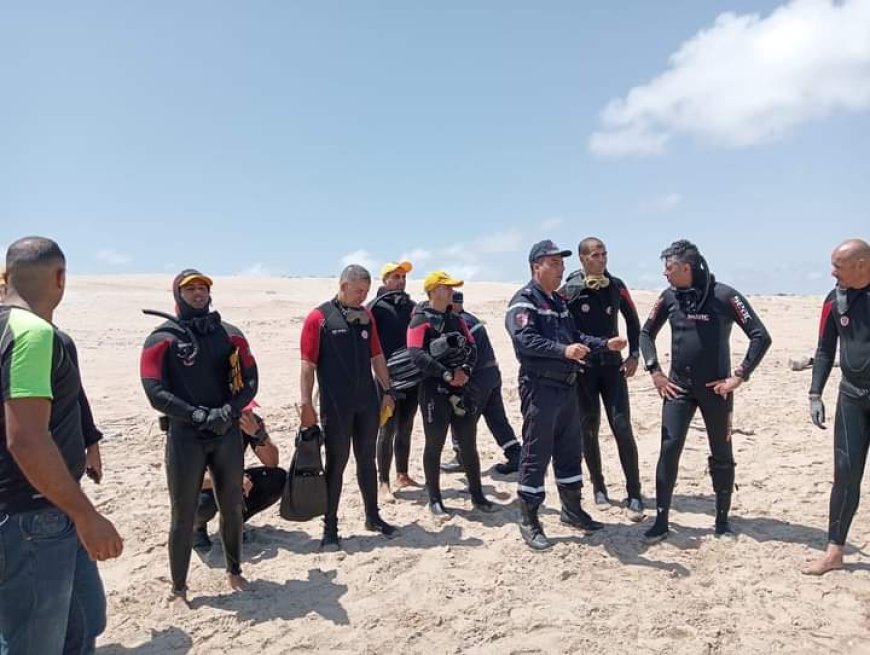 الطارف: البحث عن شخص مفقود ببحر شاطيء " فرطاسة " بالشط