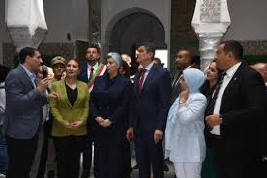 وزيرة الثقافة تُعاين أشغال ترميم فيلا حسين داي