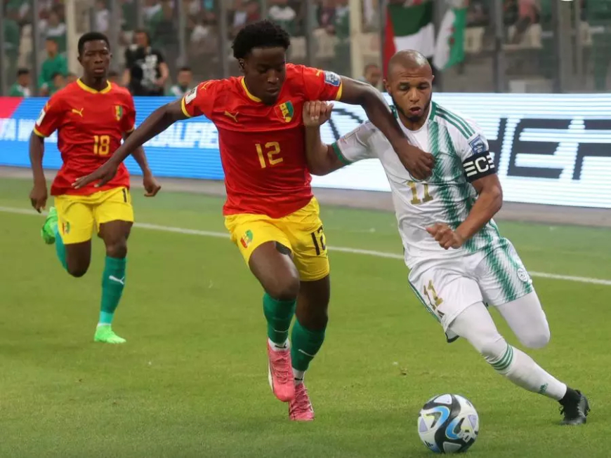 تصفيات مونديال 2026: المنتخب الوطني يسقط بثنائية أمام غينيا