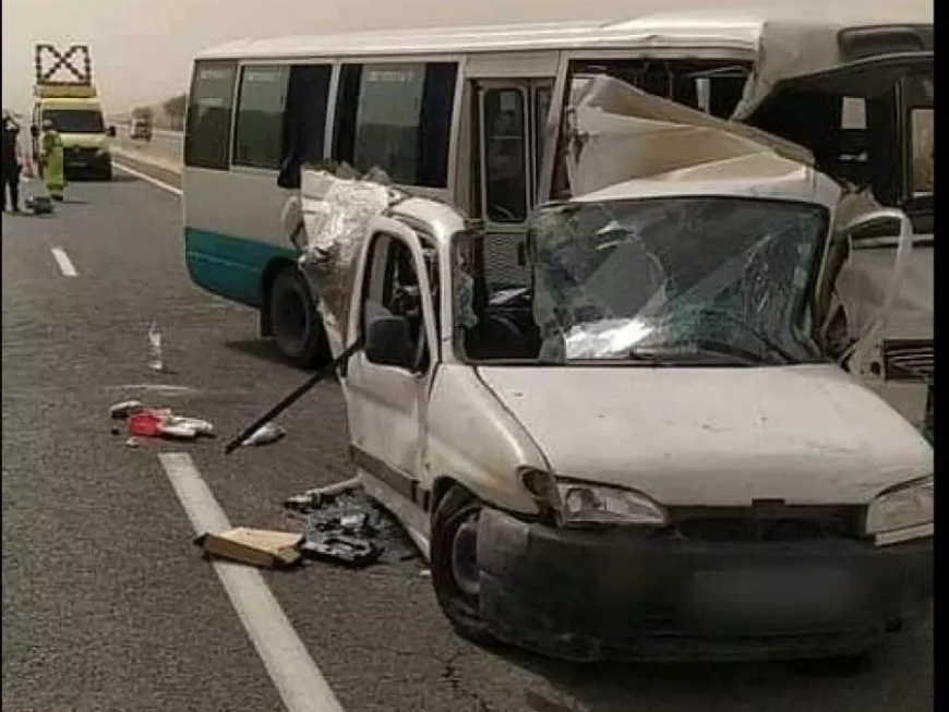 غليزان: 20 جريحا في حادث مرور بيلل