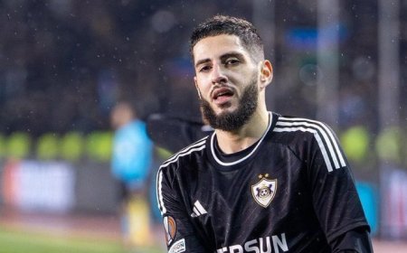 بن زية ينتظم في تدريبات ناديه كاراباخ الاذربيجاني ويسير نحم الاستمرار معه في الموسم المقبل