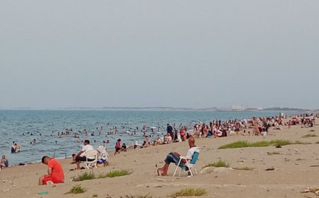  شاطئ سيدي سالم قبلة المصطافين 