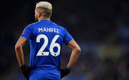 القضاء الفرنسي يحقق في انتقال رياض محرز إلى إنجلترا في عام 2014