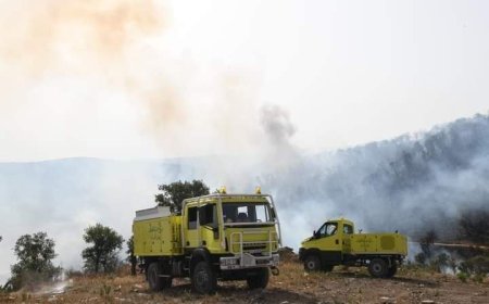 الحماية المدنية التونسية تشارك في إخماد حريق عين الزانة بسوق أهراس