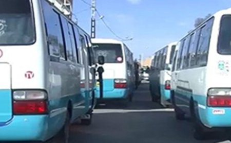 عمليات تفتيش فجائية للحافلات التي تعمل بخطوط وسط  مدينة عنابة نحو الشواطئ