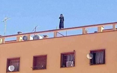 محاولة انتحار شاب من على سطح عمارة متكونة من 09 طوابق بلدية المسيلة