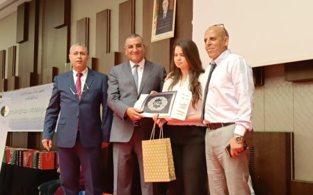 صاحبة المرتبة الأولى بعنابة في #البكالوريا  التلميذة " مايا هنا عمراني" لأخر ساعة