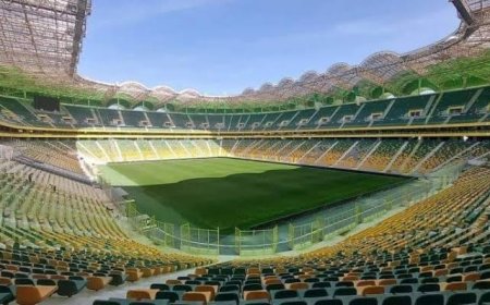 "الكاف" تؤهل ملعب "حسين أيت أحمد" بتيزي وزو رسميا