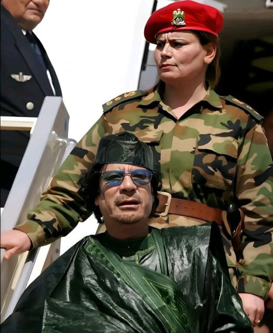 وفاة الحارسة الشخصية لمعمر القذافي