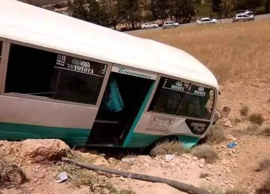 إصابة 05 أشخاص في حادث مرور بتبسة