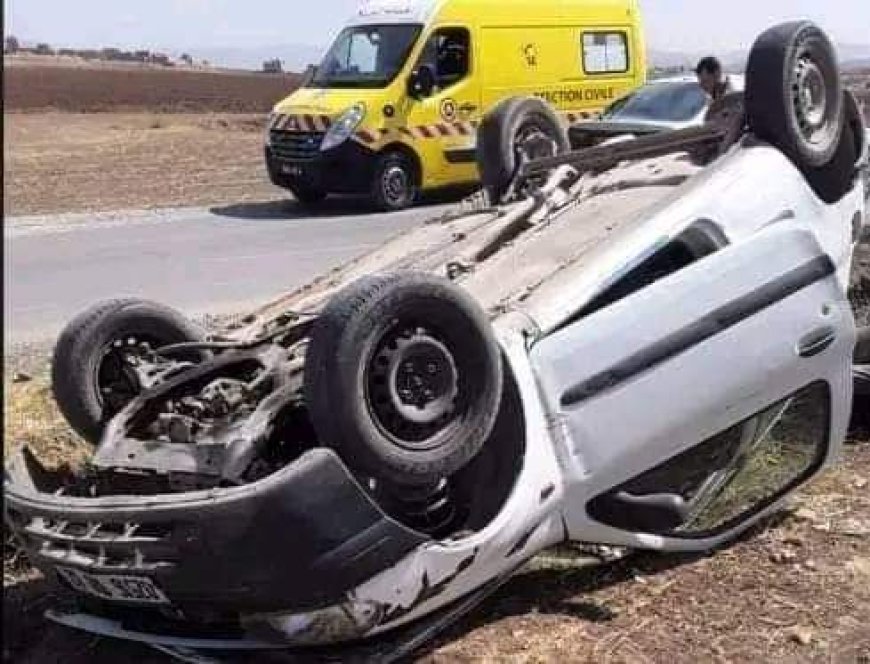 مقتل شاب في حادث انقلاب سيارة بباتنة