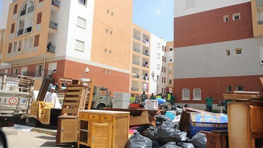انطلاق عملية ترحيل قاطني البنايات الفوضوية بالشعيبة قبل الدخول المدرسي