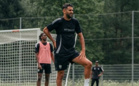 محرز يواصل اثارة قلق جماهير الأهلي السعودي بوزنه الزائد