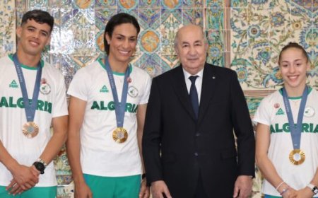 الرئيس" تبون " يكرّم أبطال الجزائر الأولمبيين