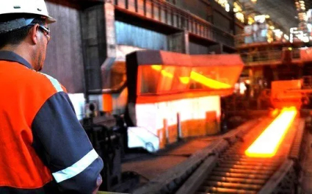 مركب الحجار:  دخول وحدة درفلة حديد الخرسانة حيز الخدمة" قريبا "