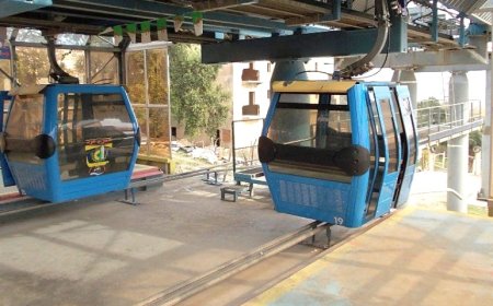 وصول عتاد جديد لصيانة التليفيريك عنابة