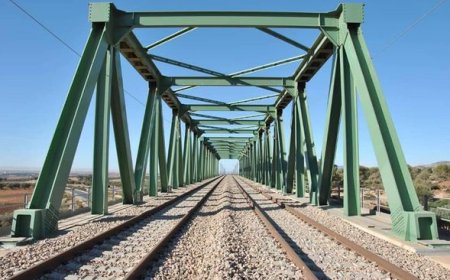 الانتهاء من إنجاز منشآت فنية بمشروع الخط المنجمي للسكة الحديدية عنابة تبسة