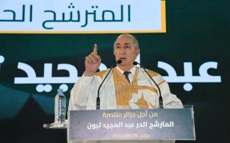 " تبون" يتعهد بفتح معابر مع النيجر وليبيا واستحداث مناطق حرة