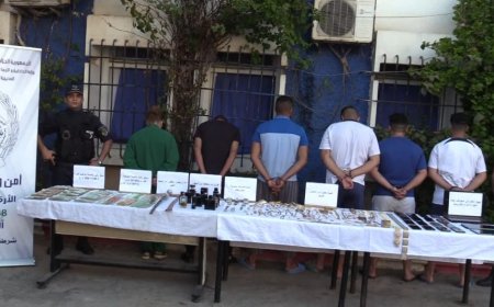 أم البواقي:  تفكيك شبكة  إجرامية منظمة مختصة في السطو المسلح وسرقة ممتلكات المواطنين بإستعمال العنف