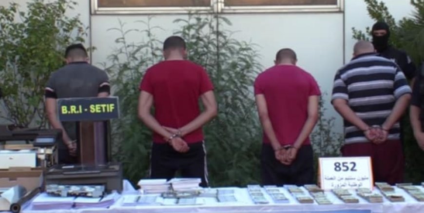 القبض على أربعة مزورين ومصادرة أوراق نقدية مزورة بقيمة  852 مليون سنتيم بسطيف