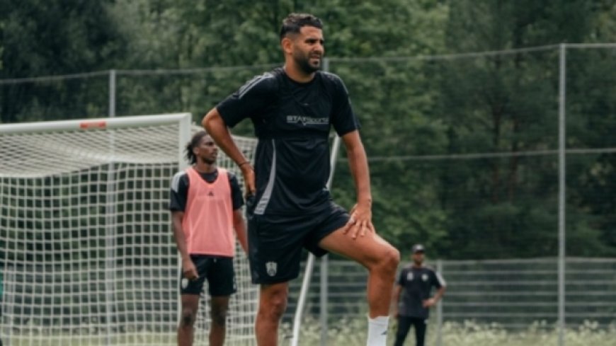 محرز يواصل اثارة قلق جماهير الأهلي السعودي بوزنه الزائد