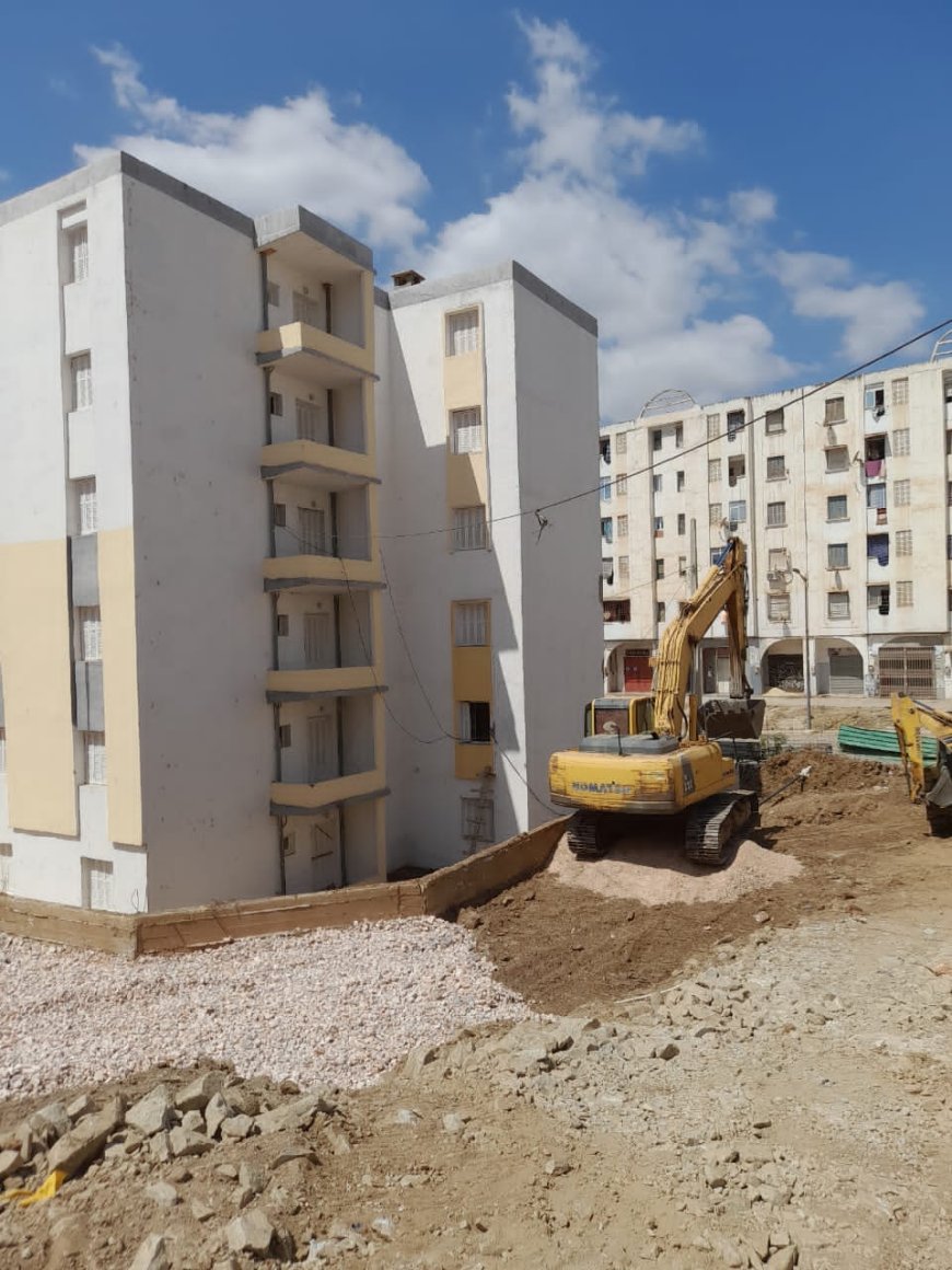 عنابة: المدير العام للأوبيجيي  يعطي اوامر برفع وتيرة الاشغال 