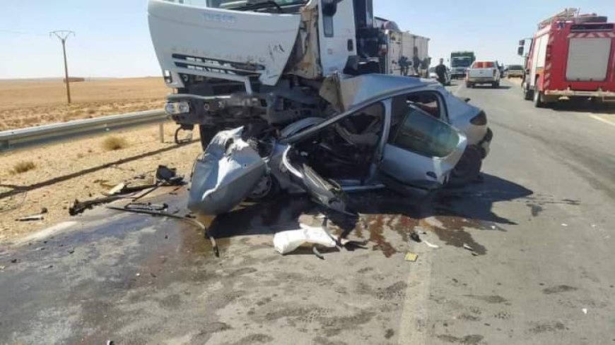 حوادث الطرق تقتل 45 شخصا في أسبوع