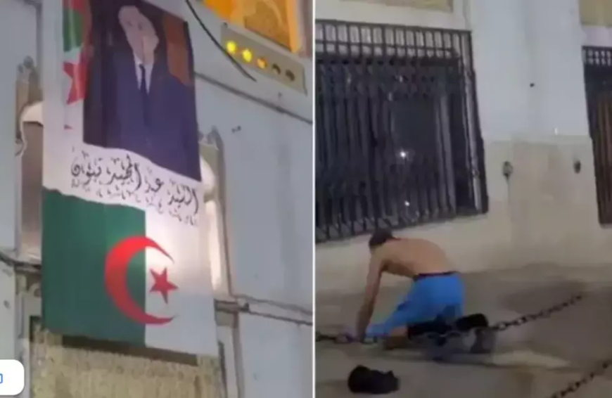 مديرية حملة تبون تتبرأ من فيديو "الشاب الساجد"