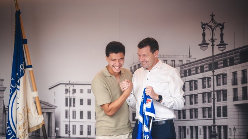 هيرتا برلين الألماني يحصن موهبته الجزائرية إبراهيم مازة بعقد جديد