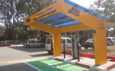 سونلغاز تتلقى طلبيات لتوريد أعمدة شحن سيارات كهربائية