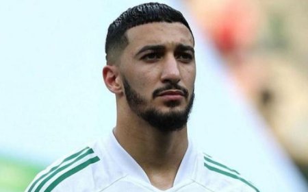 بن رحمة: سأعمل على تعويض الأهداف التي اهدرتها امام غينيا الاستوائية