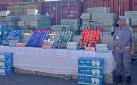 حجز أزيد من مليون وحدة من المفرقعات والألعاب النارية