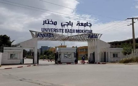 إعادة تهيئة الطريق المؤدي لجامعة باجي مختار بسيدي عمار