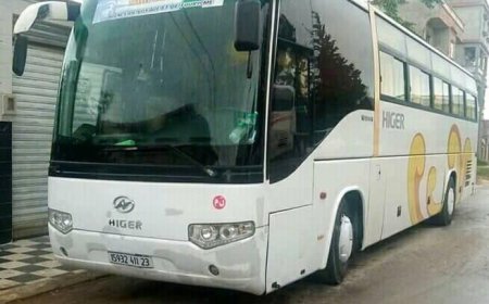 وضع حافلتين جديدتين لنقل المسافرين بين سرايدي ومدينة عنابة بداية من الغد