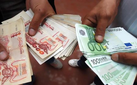  100 أورو بـ 25100 دينار جزائري بسوق "السكوار" في عنابة