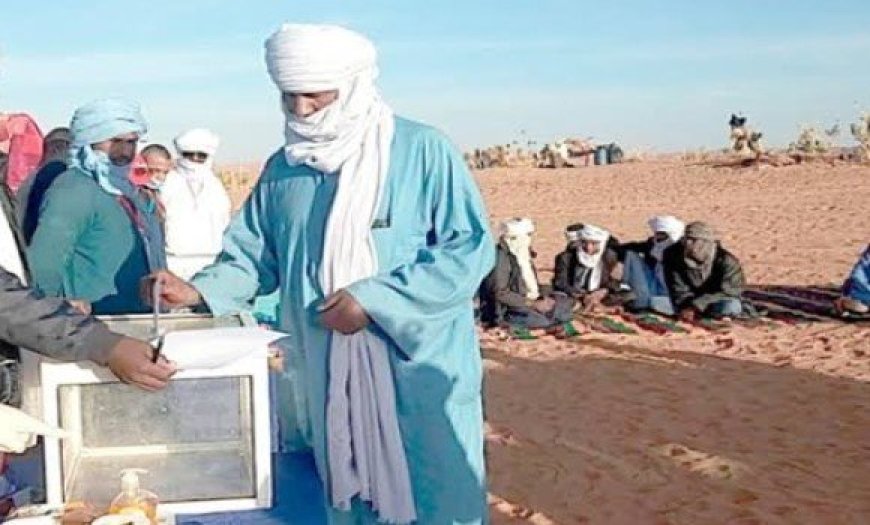 انطلاق أول مكتب تصويت متنقل  بتندوف