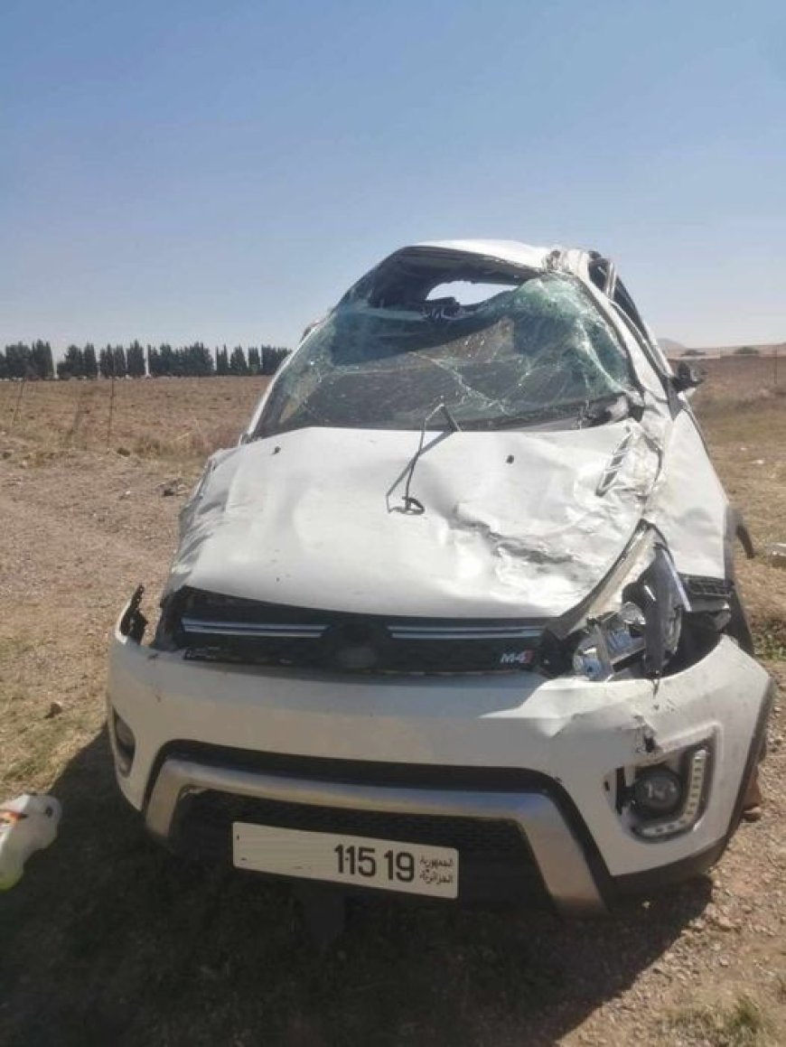 سطيف:  قتيل و جريحين في حادث مرور اليم بقجال