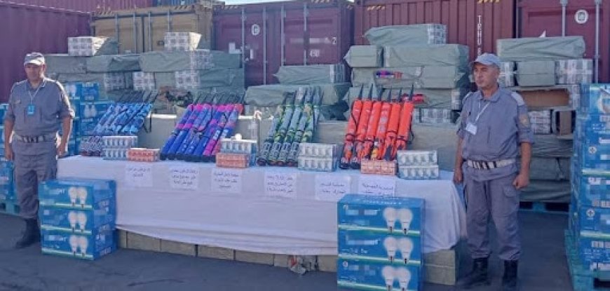 حجز أزيد من مليون وحدة من المفرقعات والألعاب النارية