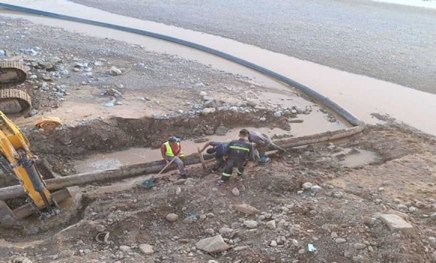 أعادة وضع أنظمة توزيع مياه الشرب بالولايات المتضررة من الفيضانات