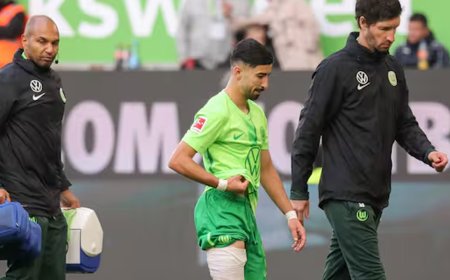 الاعلام الألماني يطمئن أنصار الخضر على حالة عمورة