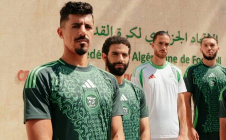 شركة "أديداس" تحدد أسعار القمصان الجديدة للمنتخب الوطني الجزائري