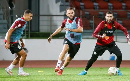 الخضر يدخلون المنعرج الأخير من التحضيرات قبل مباراة الإياب امام توغو